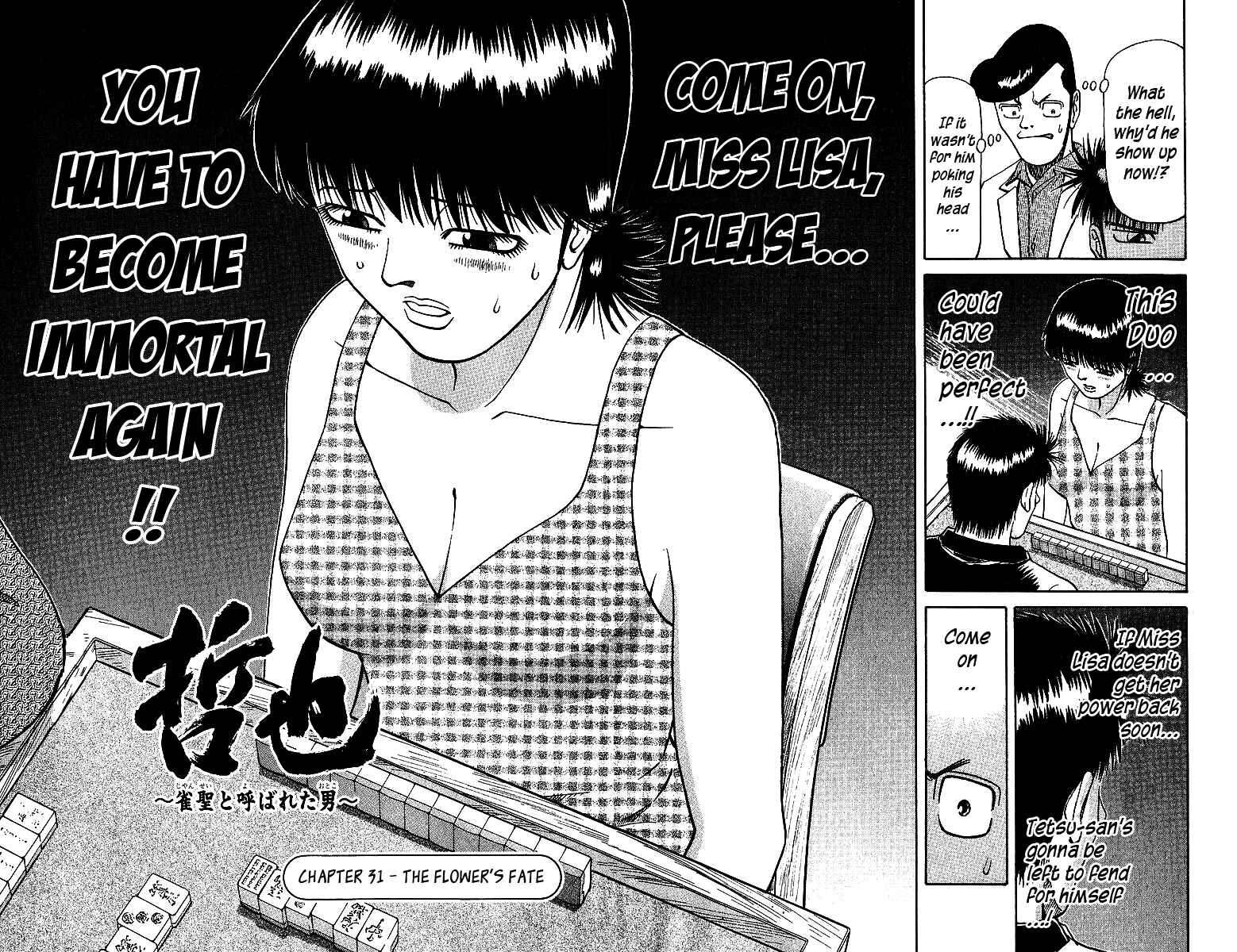 Page 7 Chapter 31 Tetsuya - The Man Called Mahjong Master