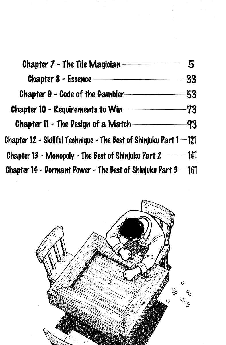 Page 6 Chapter 7 Tetsuya - The Man Called Mahjong Master