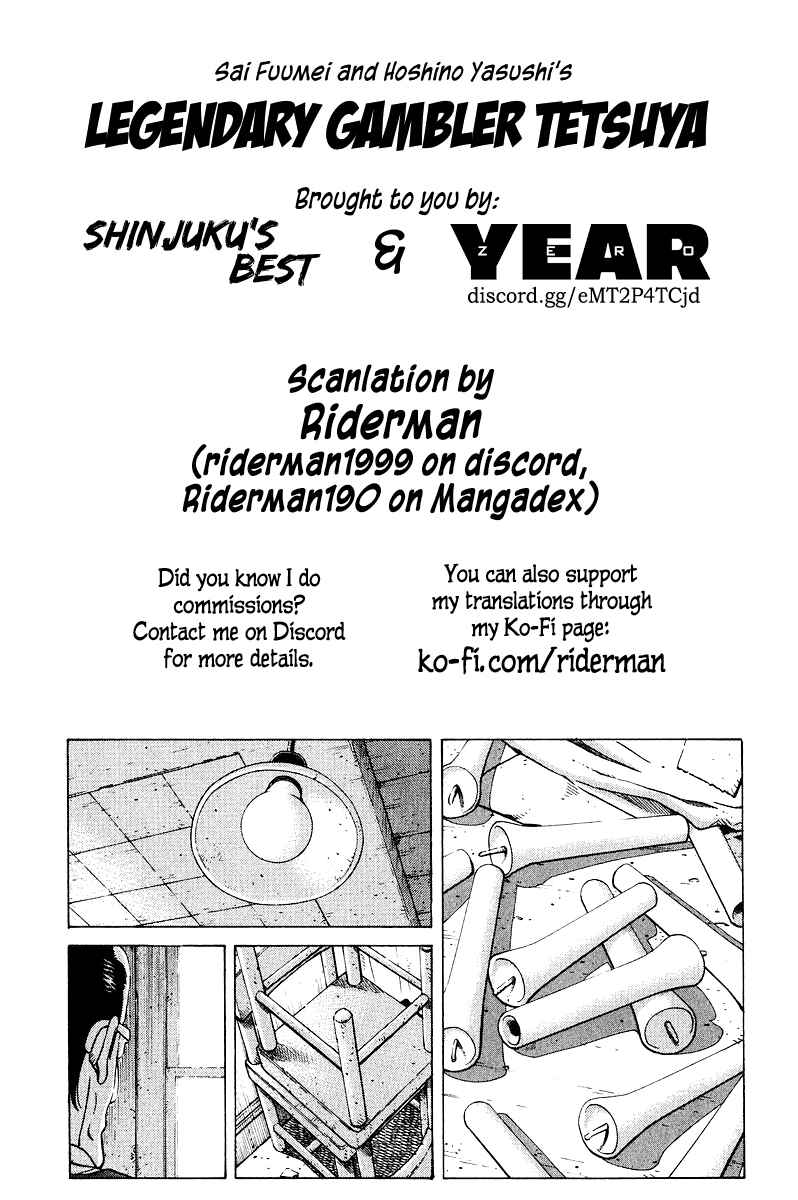 Page 20 Chapter 83 Tetsuya - The Man Called Mahjong Master