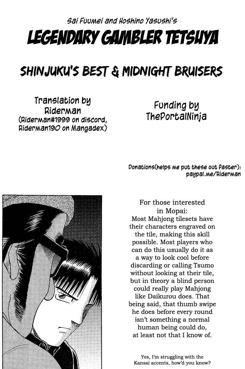 Page 21 Chapter 54 Tetsuya - The Man Called Mahjong Master