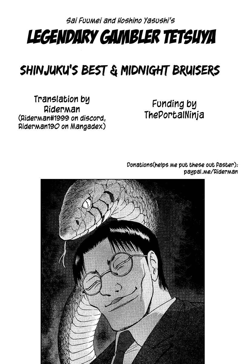 Page 21 Chapter 62 Tetsuya - The Man Called Mahjong Master