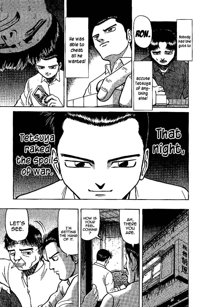 Page 25 Chapter 11 Tetsuya - The Man Called Mahjong Master