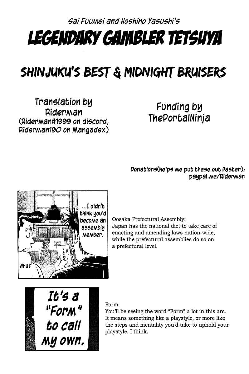 Page 21 Chapter 60 Tetsuya - The Man Called Mahjong Master