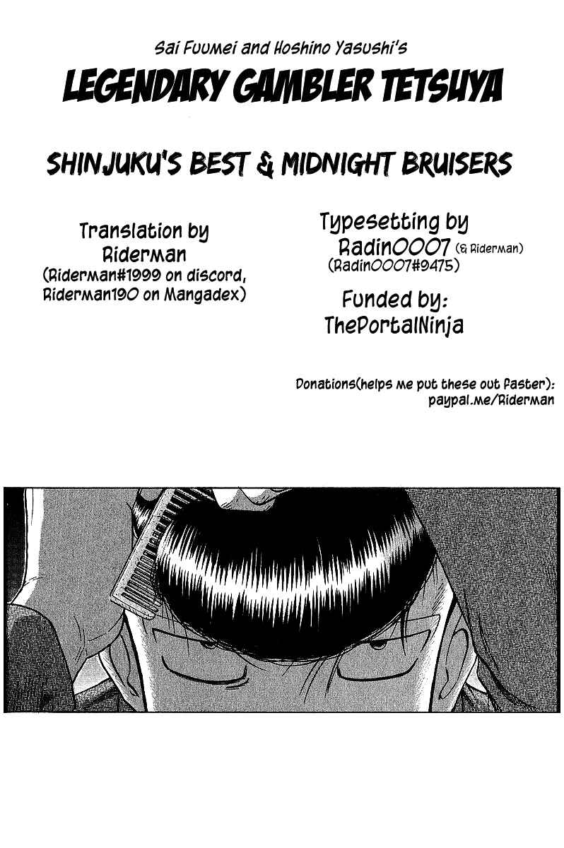 Page 21 Chapter 50 Tetsuya - The Man Called Mahjong Master