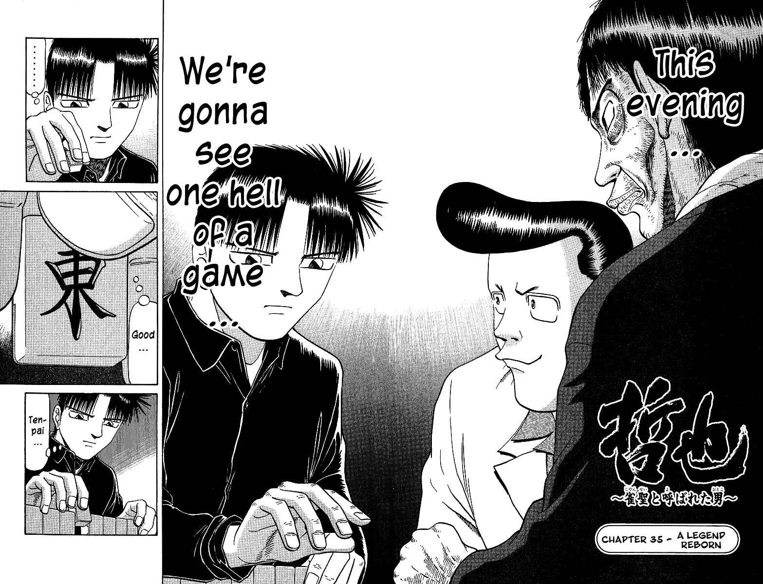 Page 2 Chapter 35 Tetsuya - The Man Called Mahjong Master