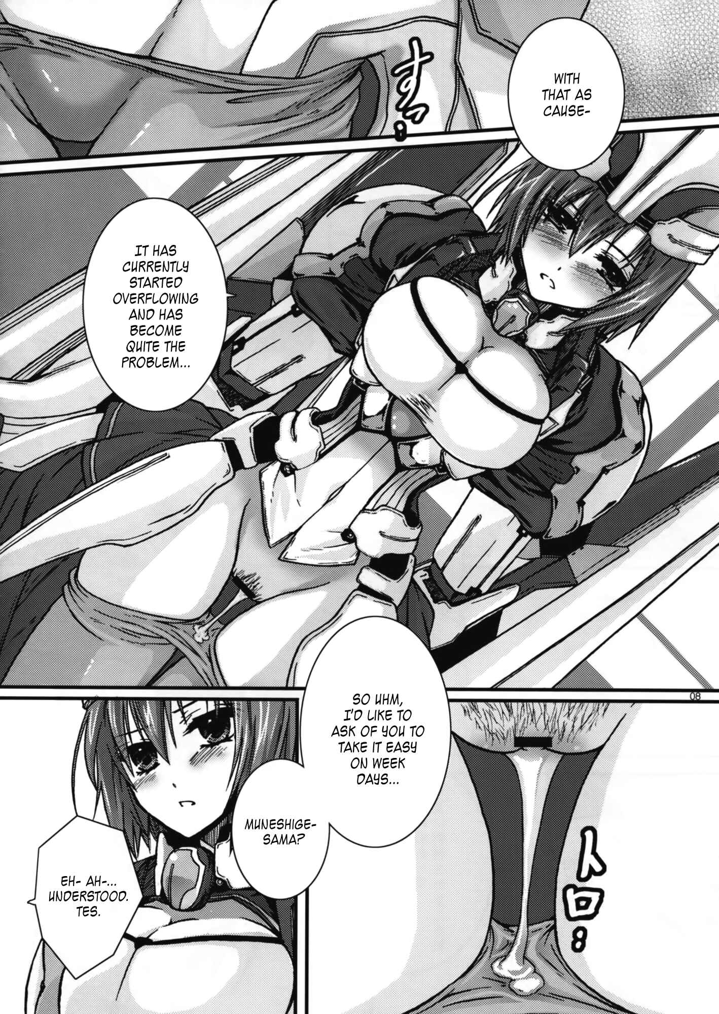 Page 8 Chapter Unknown_9821 Kyoukai Senjou no Horizon - Saigoku Mousou (Doujinshi)