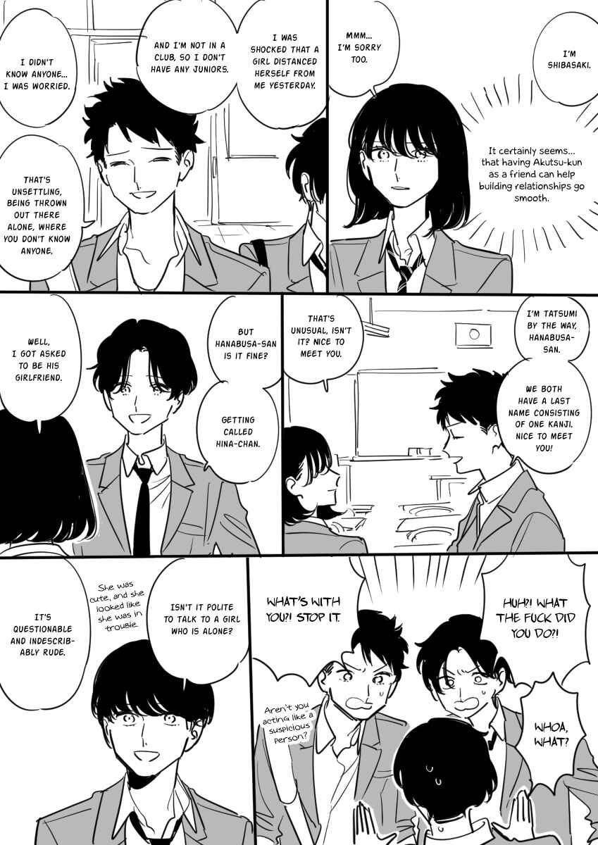 Page 5 Chapter 2 Ryuunen shita onna to onaji kurasu ni natta otoko
