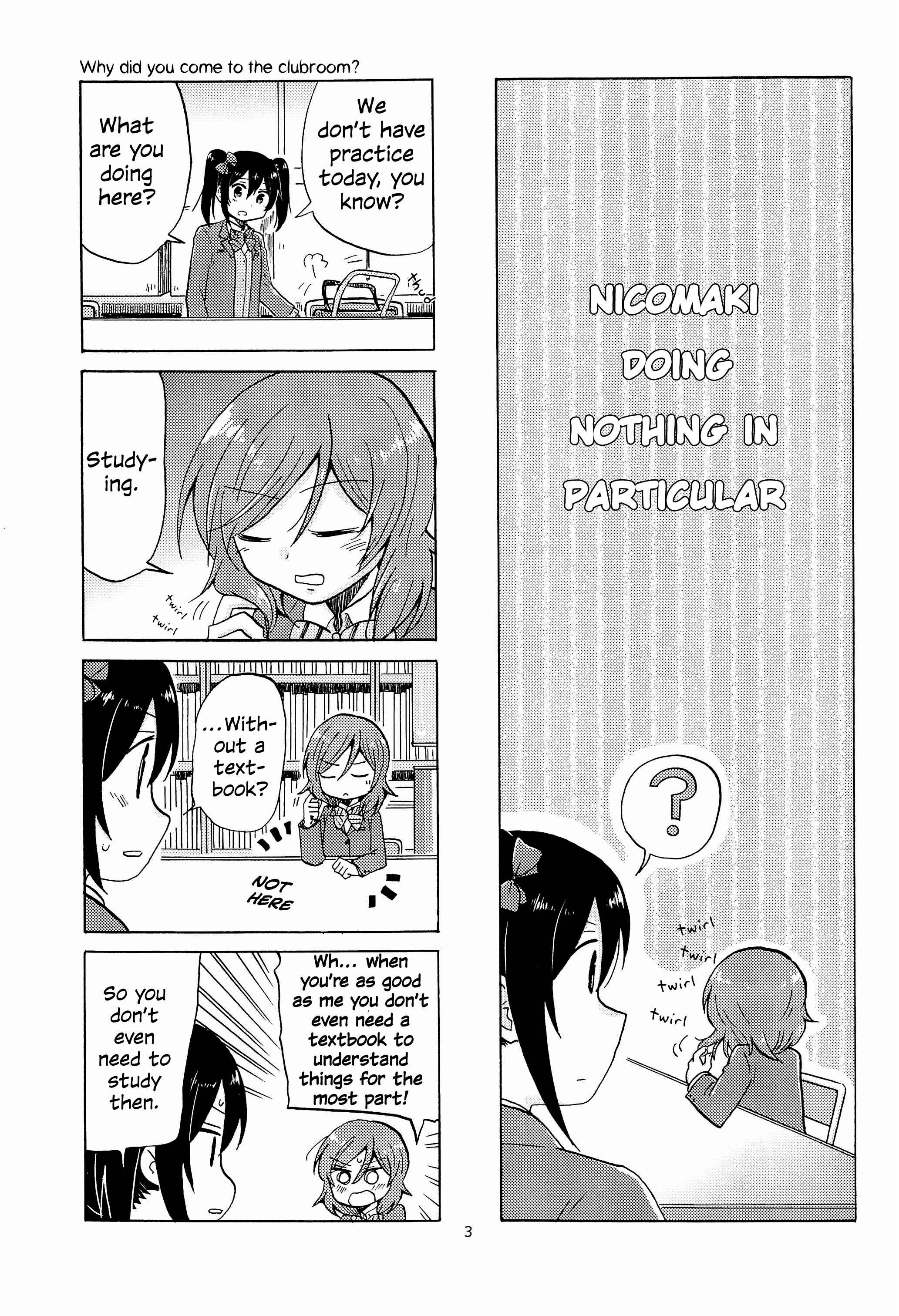 Page 5 Chapter Unknown_7c3b Love Live! - NicoMaki doing nothing in particular (Doujinshi)