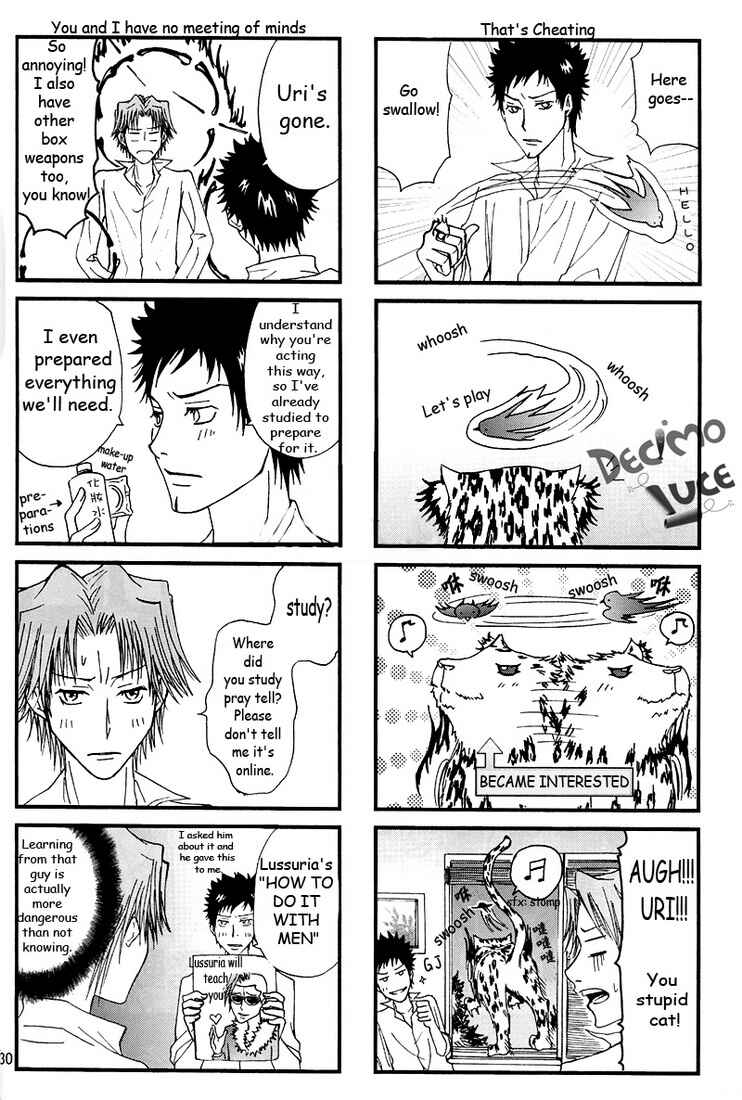Page 32 Chapter Unknown_8a05 Katekyo Hitman Reborn! - Mafia Work (Doujinshi)