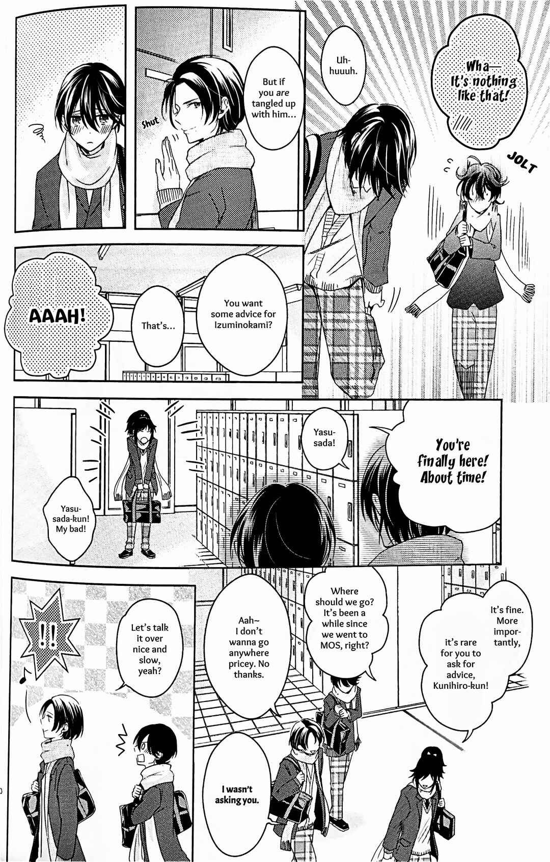 Page 29 Chapter Unknown_24c6 Touken Ranbu - Megami ni Ibukuro wo Tsukamareta Hanashi (Doujinshi)