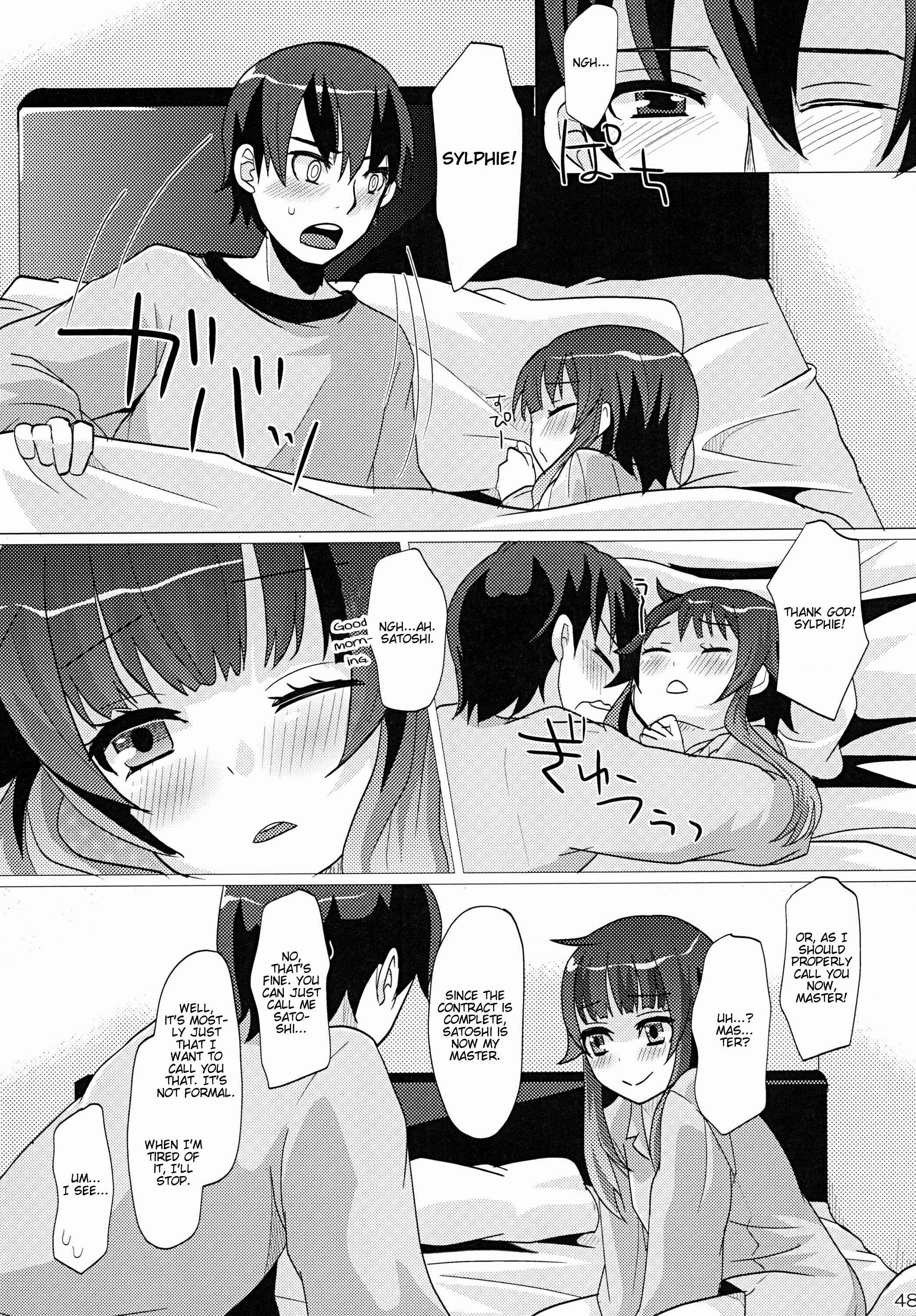 Page 47 Chapter Unknown_d3ba Aruhi Onaka o Sukaseta Shounen Yousei Sylphie o Hirottara