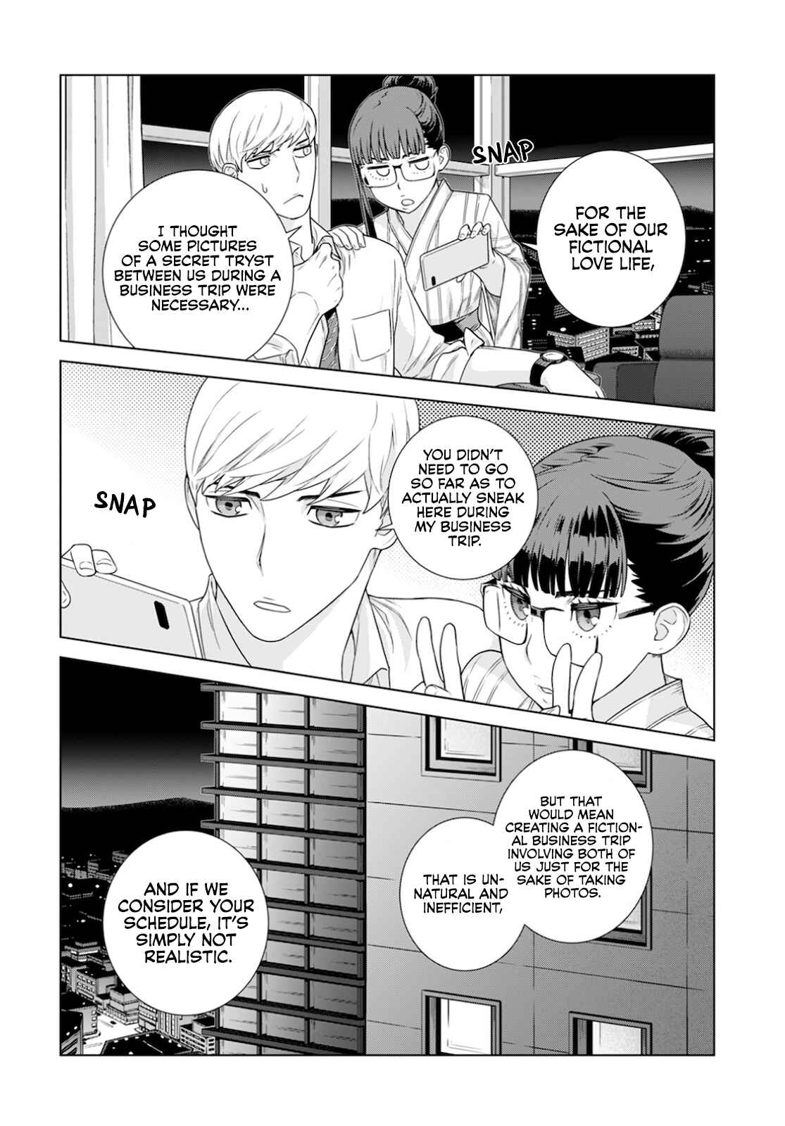 Page 10 Chapter 15 Shachou, Koibito no Furi wo shite Watashi no Chichi ni Atte kudasai