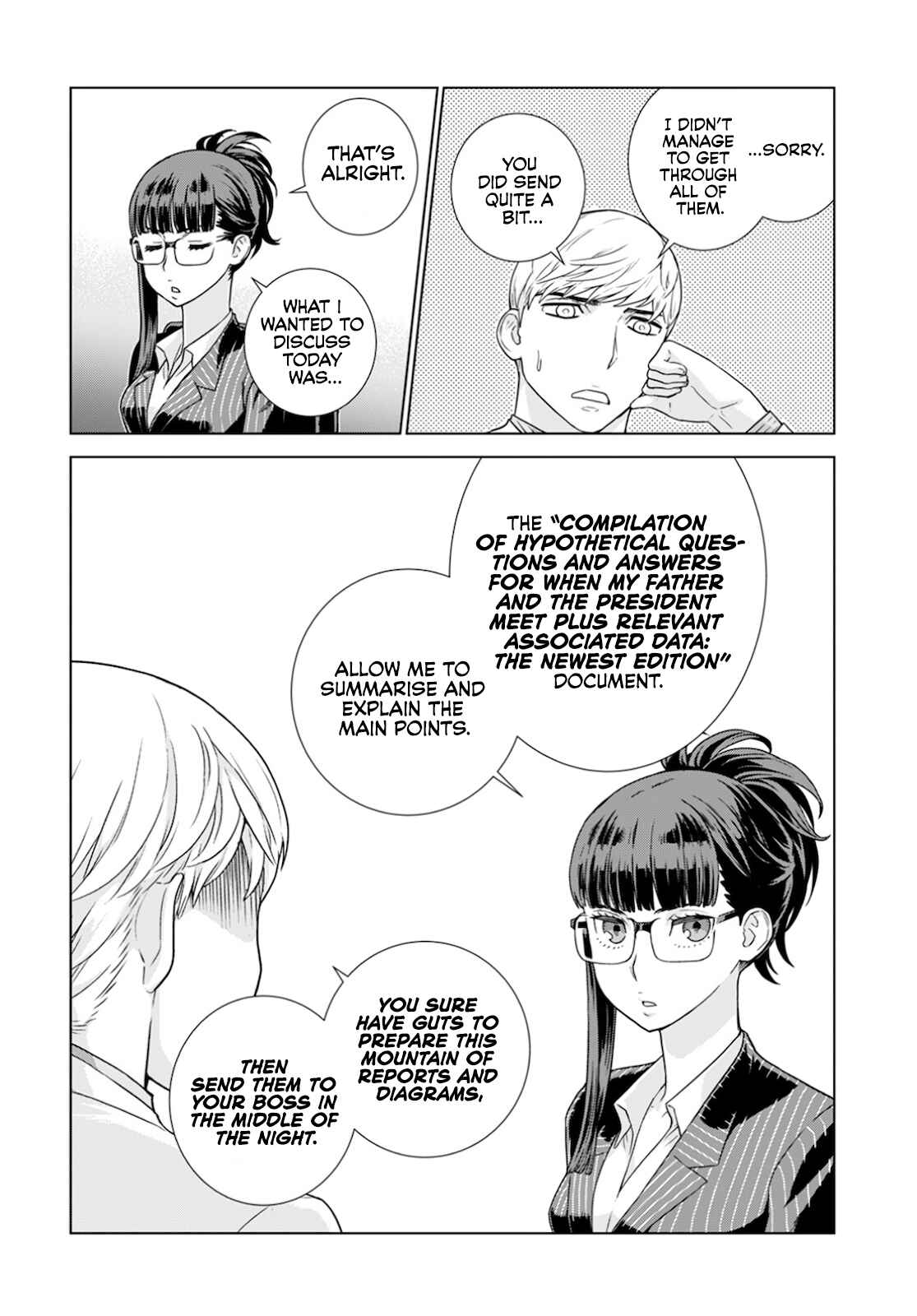 Page 5 Chapter 17 Shachou, Koibito no Furi wo shite Watashi no Chichi ni Atte kudasai