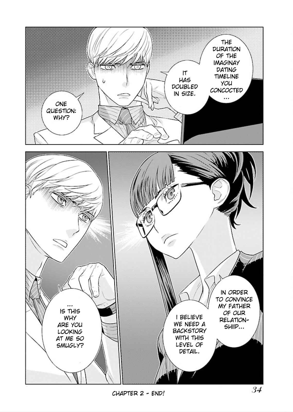 Page 15 Chapter 2 Shachou, Koibito no Furi wo shite Watashi no Chichi ni Atte kudasai