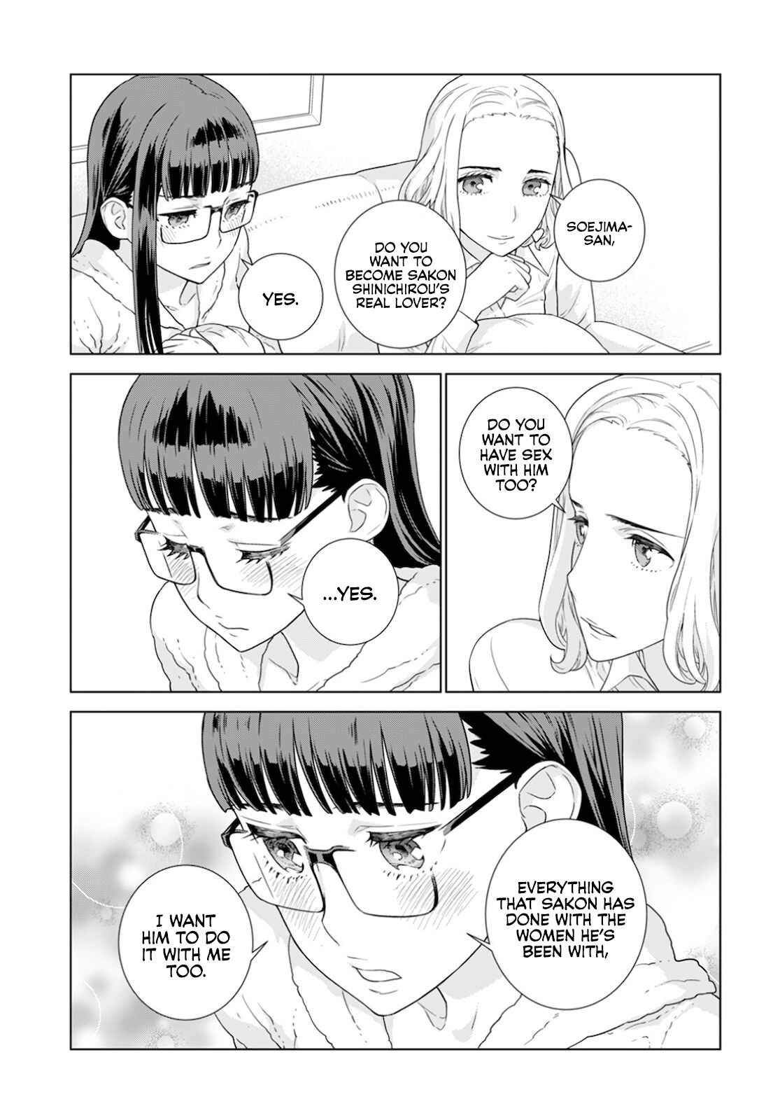 Page 10 Chapter 21 Shachou, Koibito no Furi wo shite Watashi no Chichi ni Atte kudasai