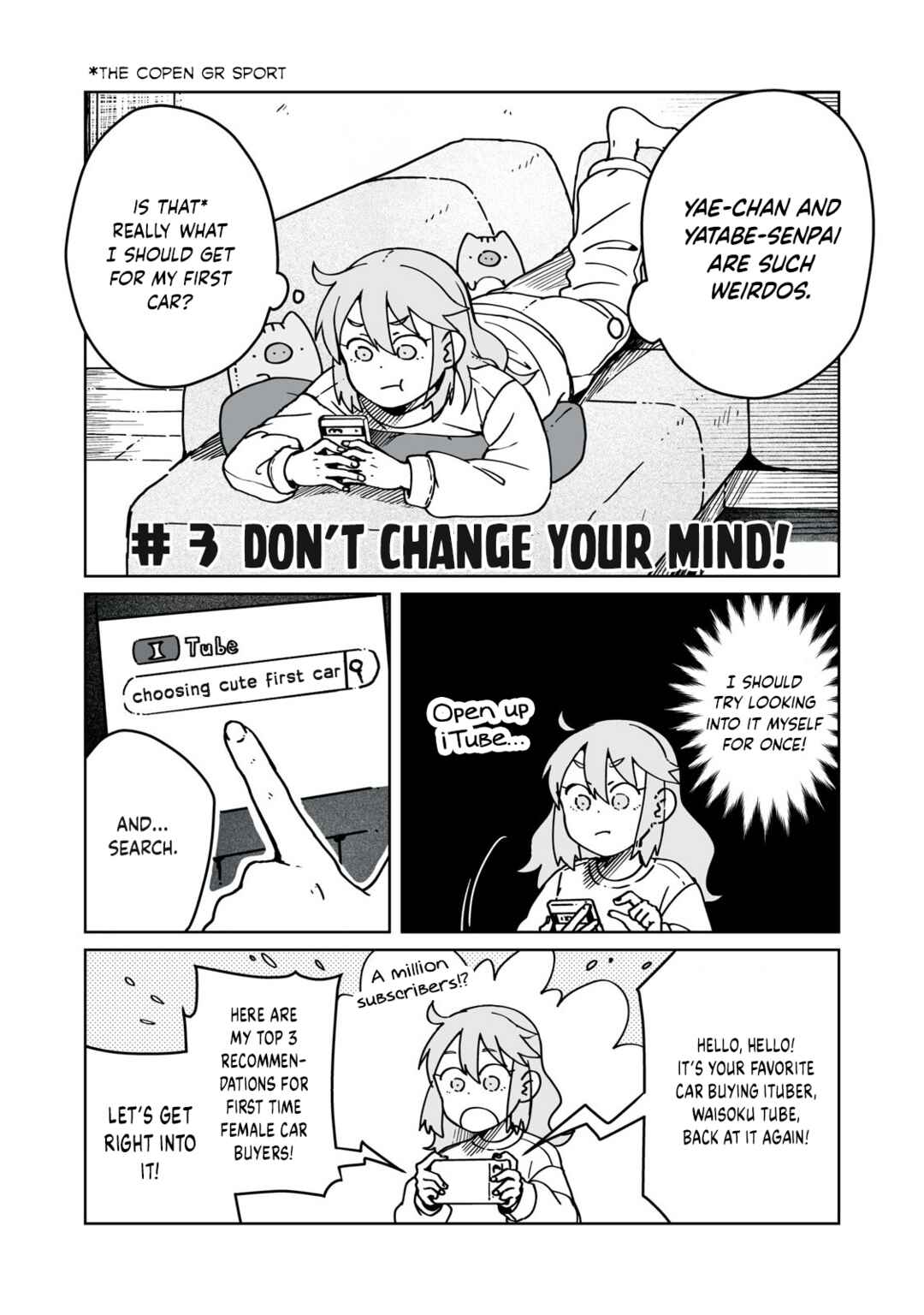 Page 1 Chapter 3 Open Car Girls