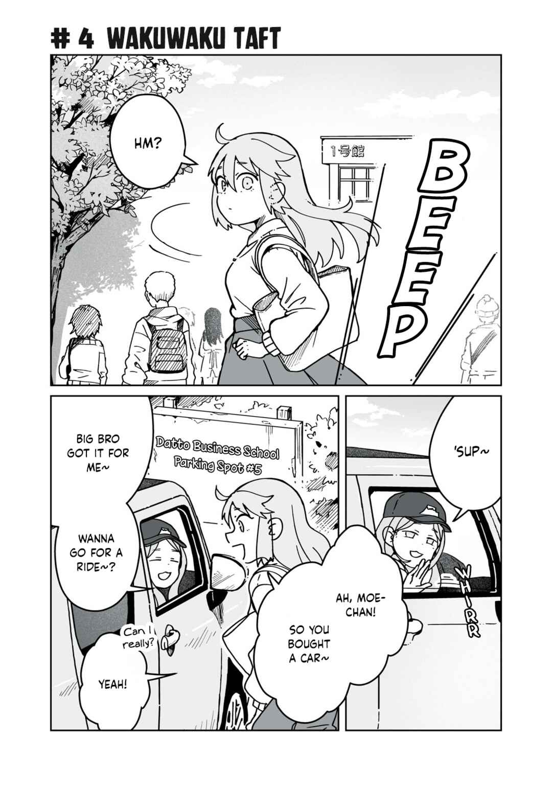Page 1 Chapter 4 Open Car Girls