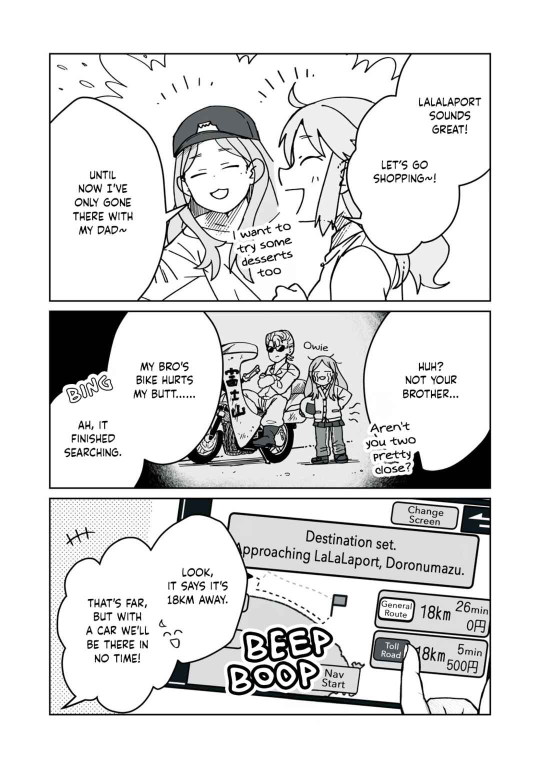Page 6 Chapter 4 Open Car Girls
