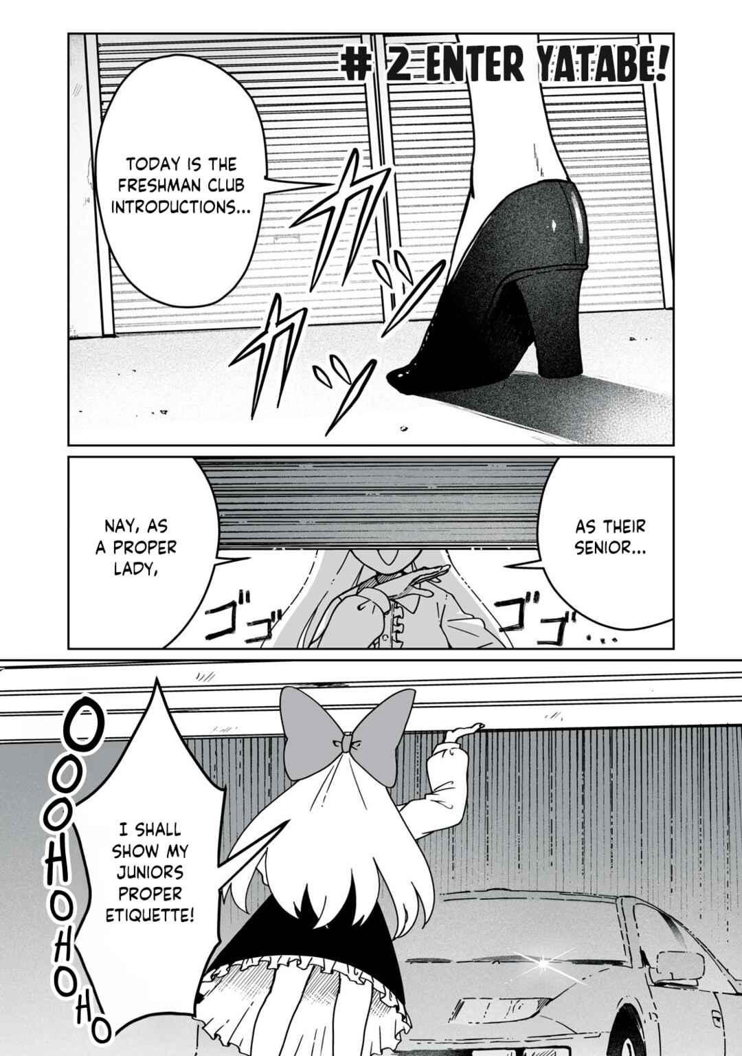 Page 1 Chapter 2 Open Car Girls