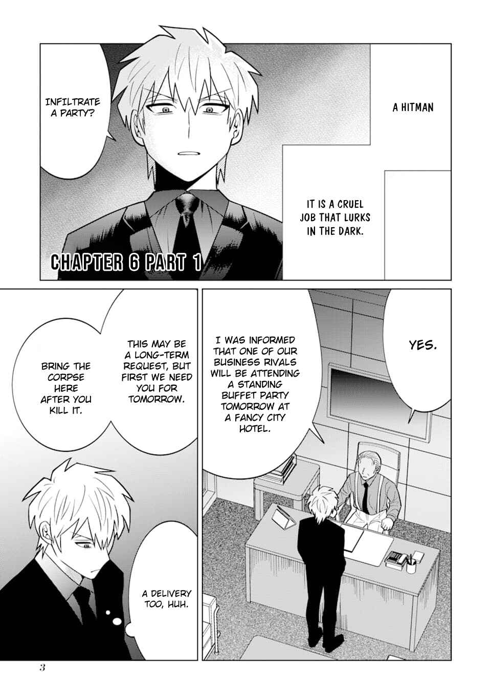 Page 2 Chapter 6 Koroshiya Datte Mimamoritai