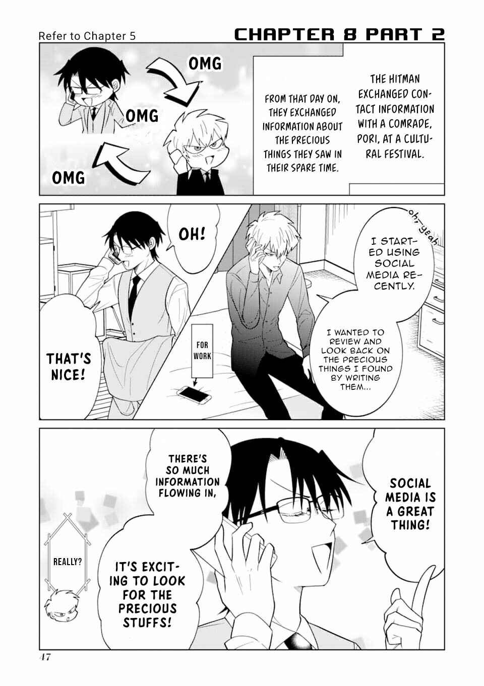 Page 6 Chapter 8 Koroshiya Datte Mimamoritai
