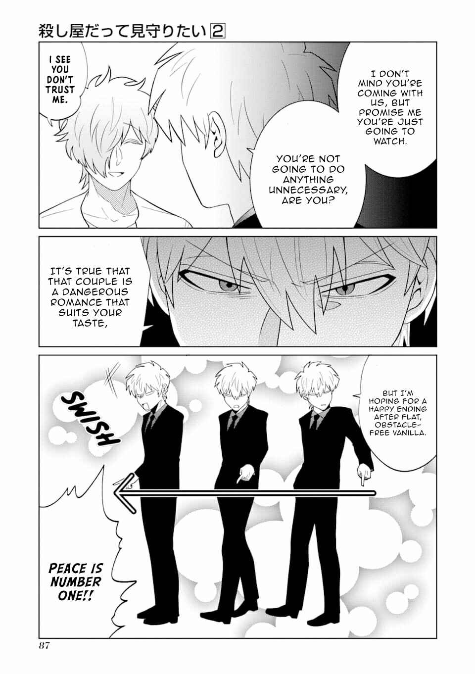 Page 13 Chapter 10 Koroshiya Datte Mimamoritai