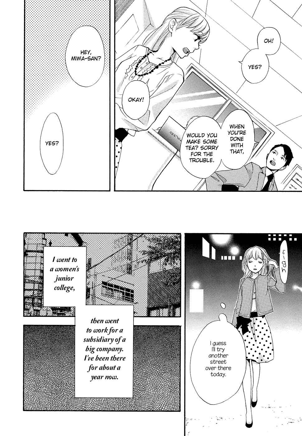 Page 5 Chapter 3 A Knife Edge Girl