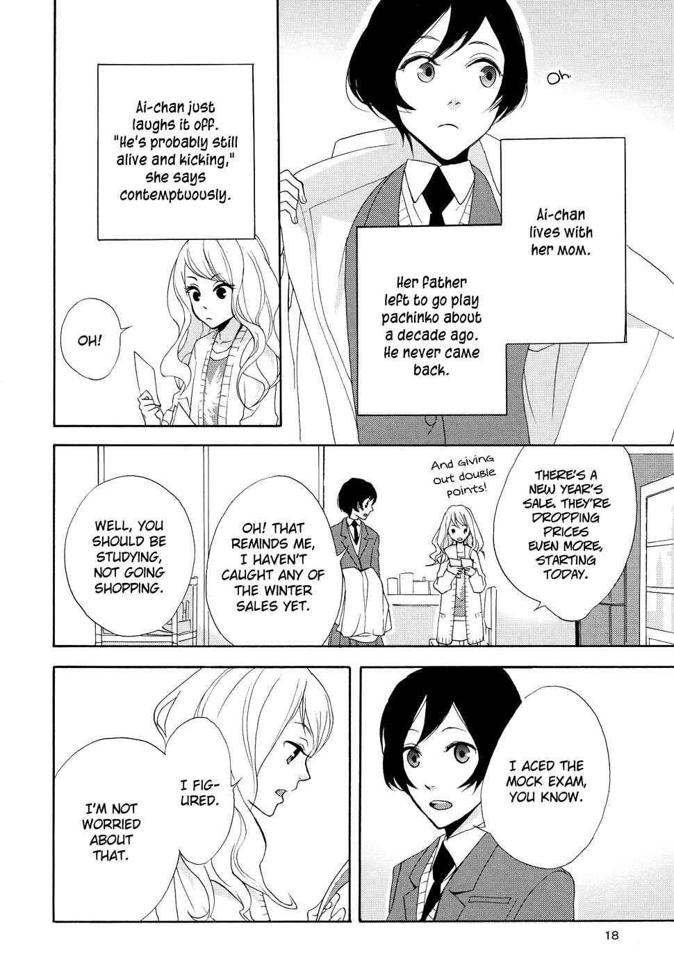 Page 14 Chapter 1 A Knife Edge Girl