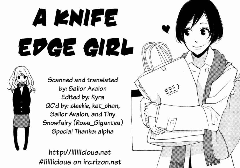 Page 46 Chapter 1 A Knife Edge Girl