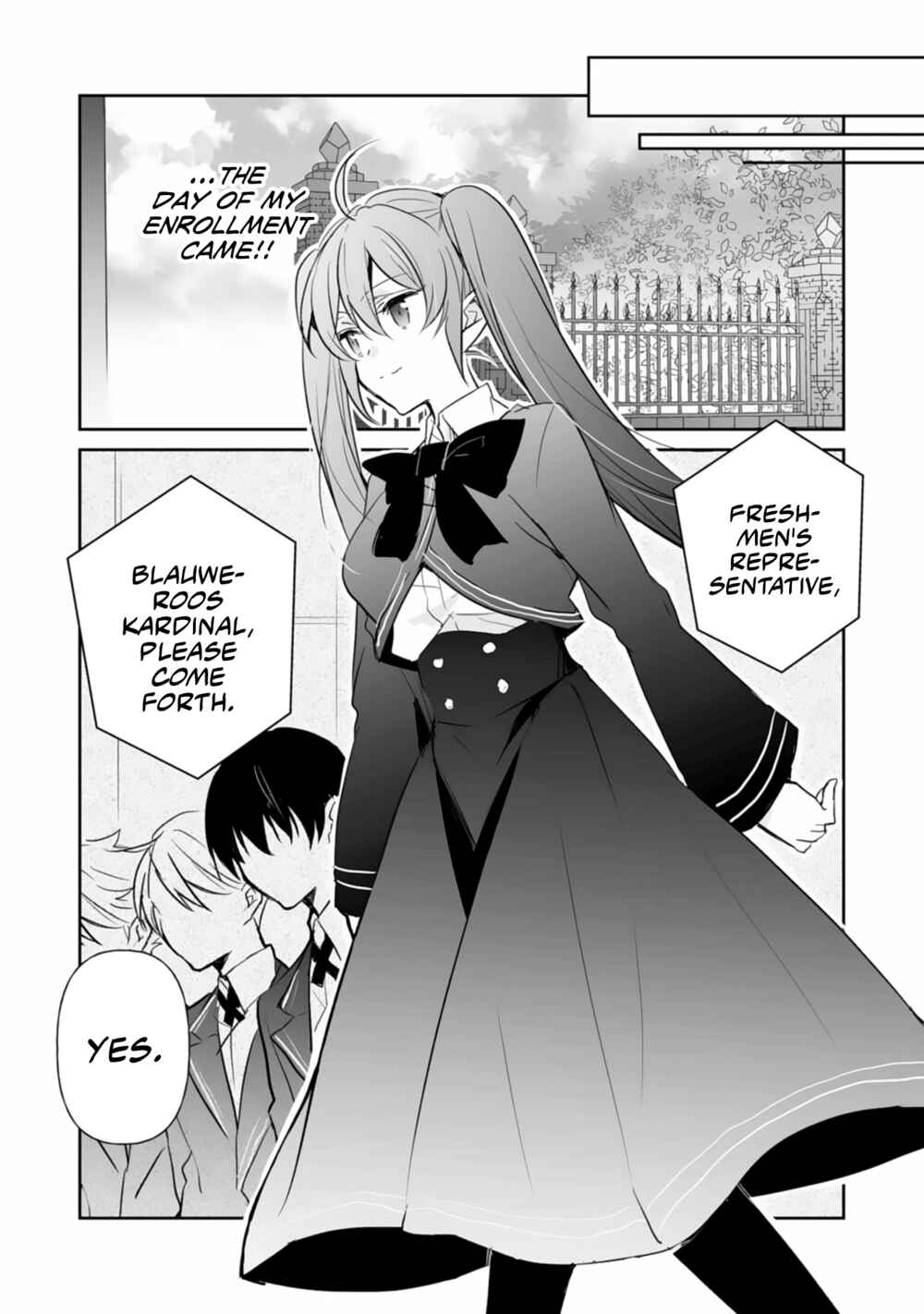 Page 25 Chapter 4 Akuyaku Reijou tte Nani wo Sureba Ii n Dakke?