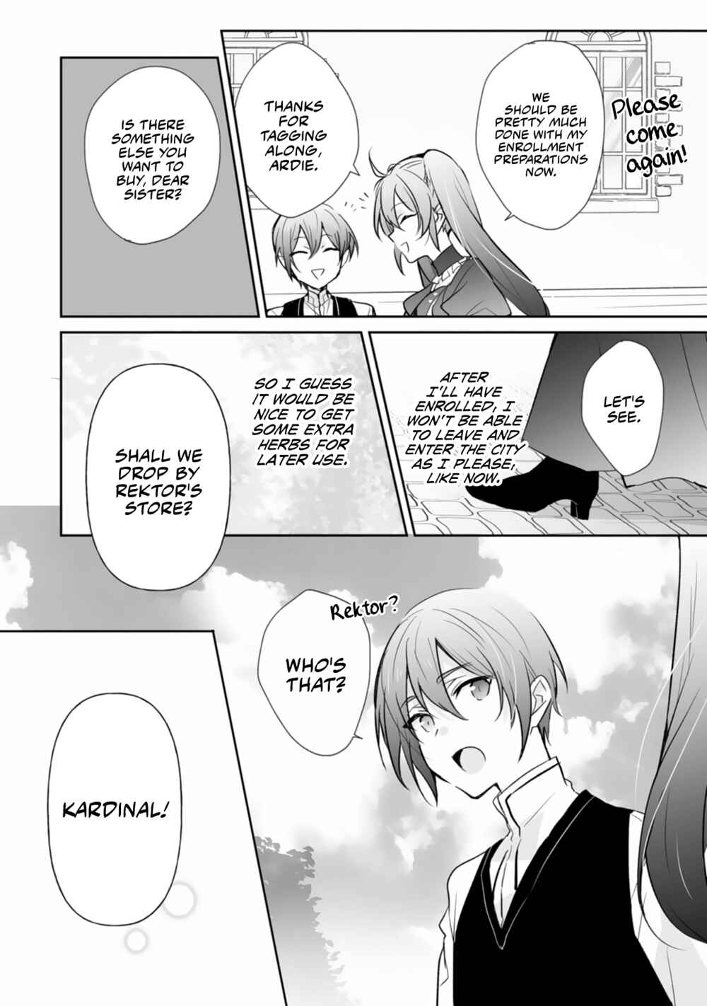 Page 4 Chapter 4 Akuyaku Reijou tte Nani wo Sureba Ii n Dakke?