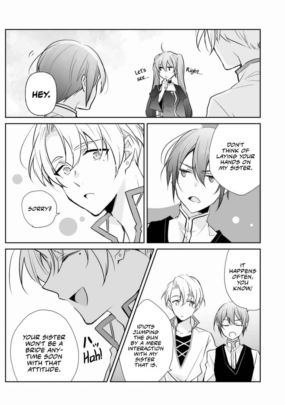 Page 7 Chapter 4 Akuyaku Reijou tte Nani wo Sureba Ii n Dakke?