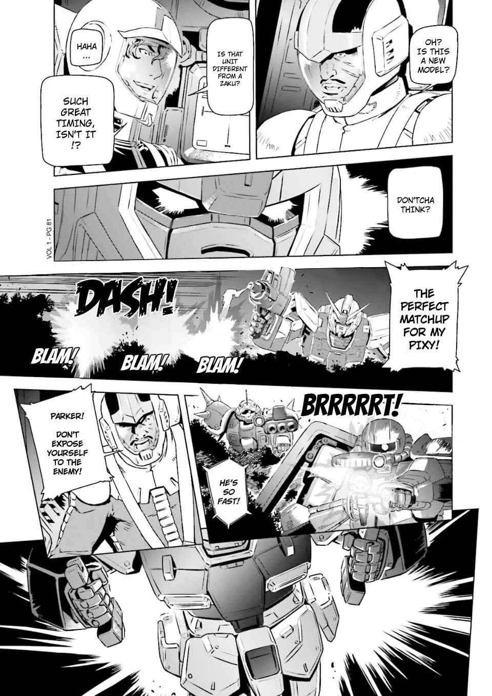 Page 15 Chapter 3 Mobile Suit Gundam Side Story - Missing Link