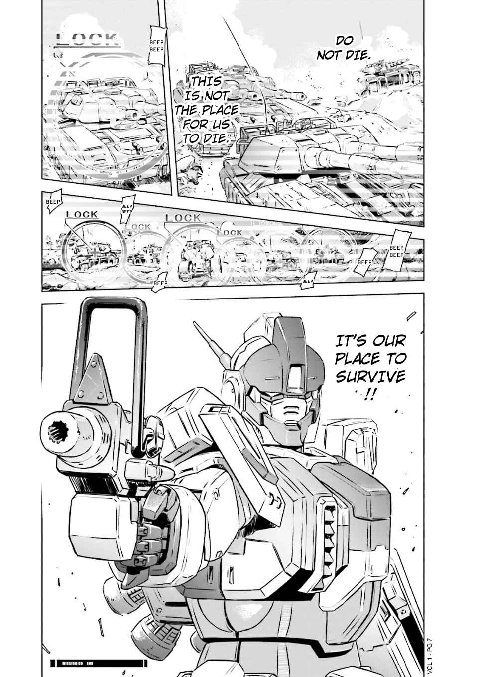 Page 8 Chapter 0 Mobile Suit Gundam Side Story - Missing Link