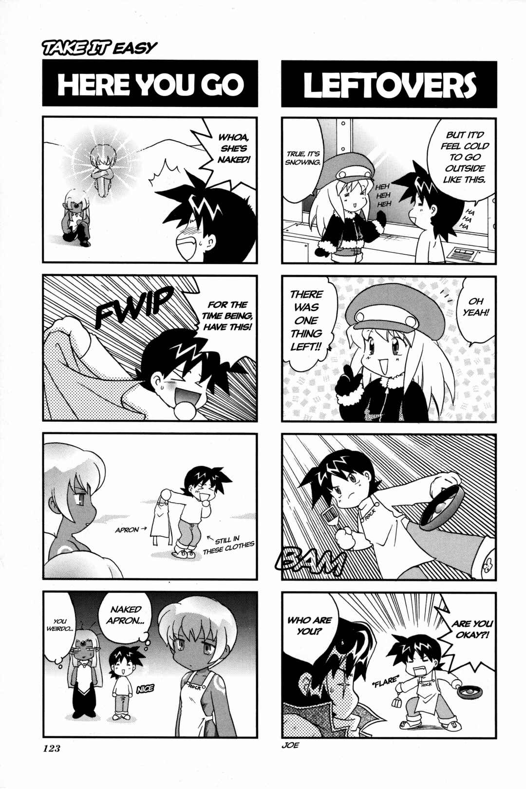 Page 2 Chapter 19 Mega Man Legends 2 4Koma Gag Battle
