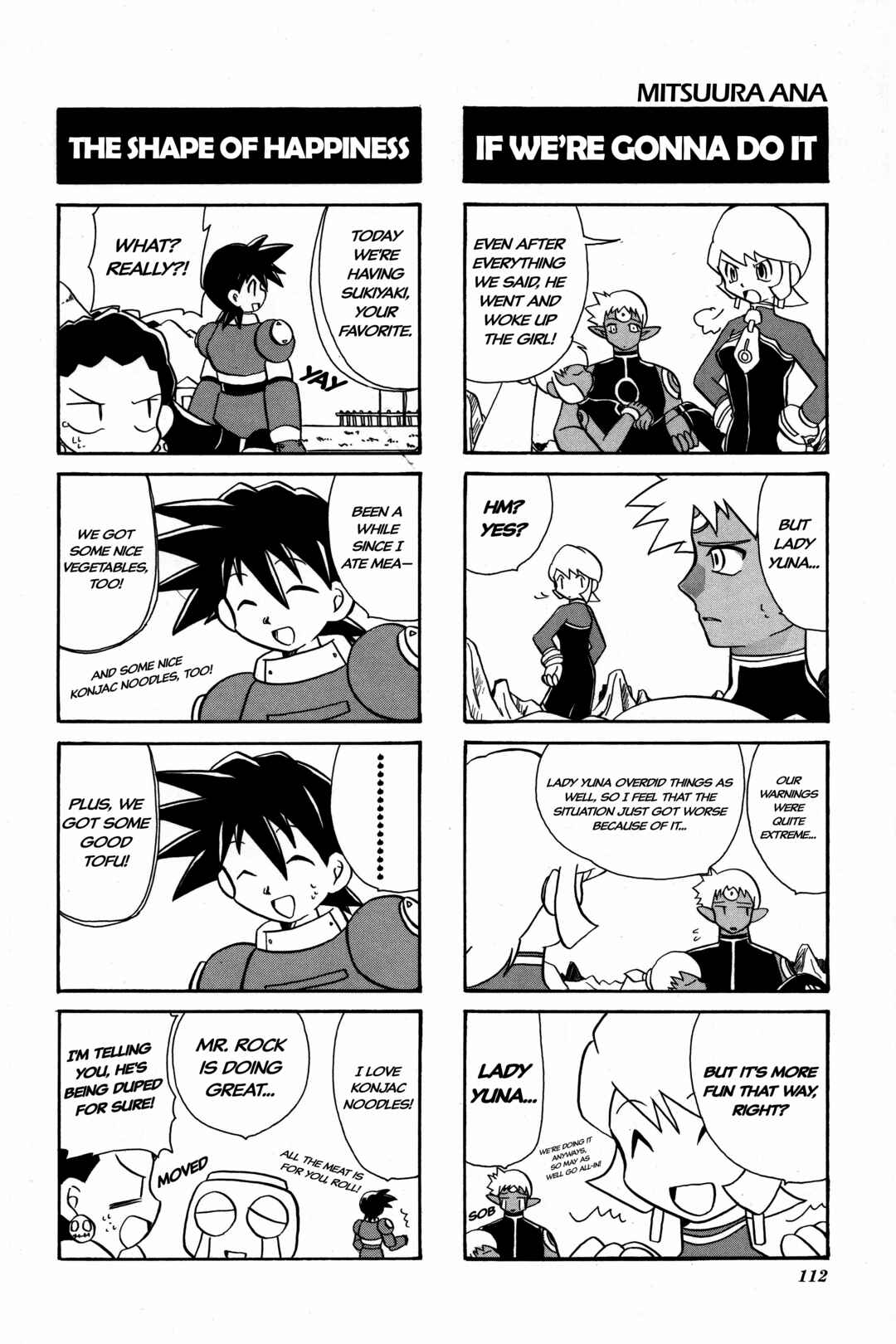 Page 3 Chapter 17 Mega Man Legends 2 4Koma Gag Battle