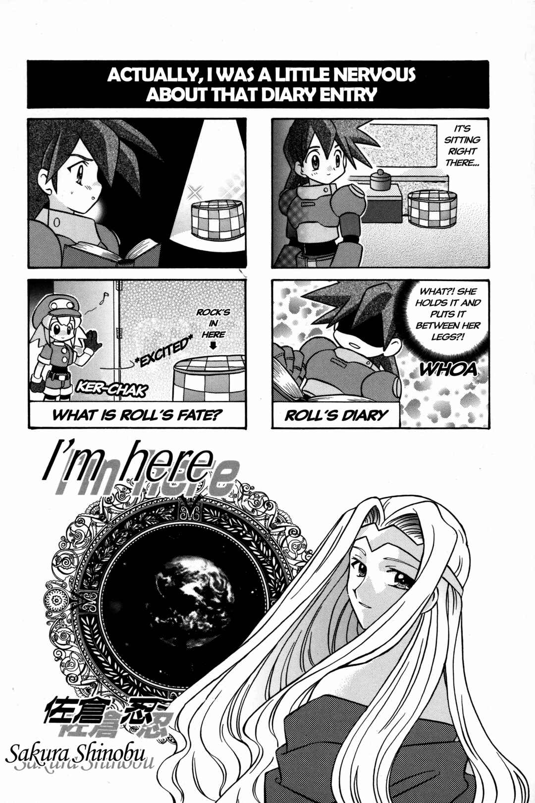 Page 1 Chapter 16 Mega Man Legends 2 4Koma Gag Battle