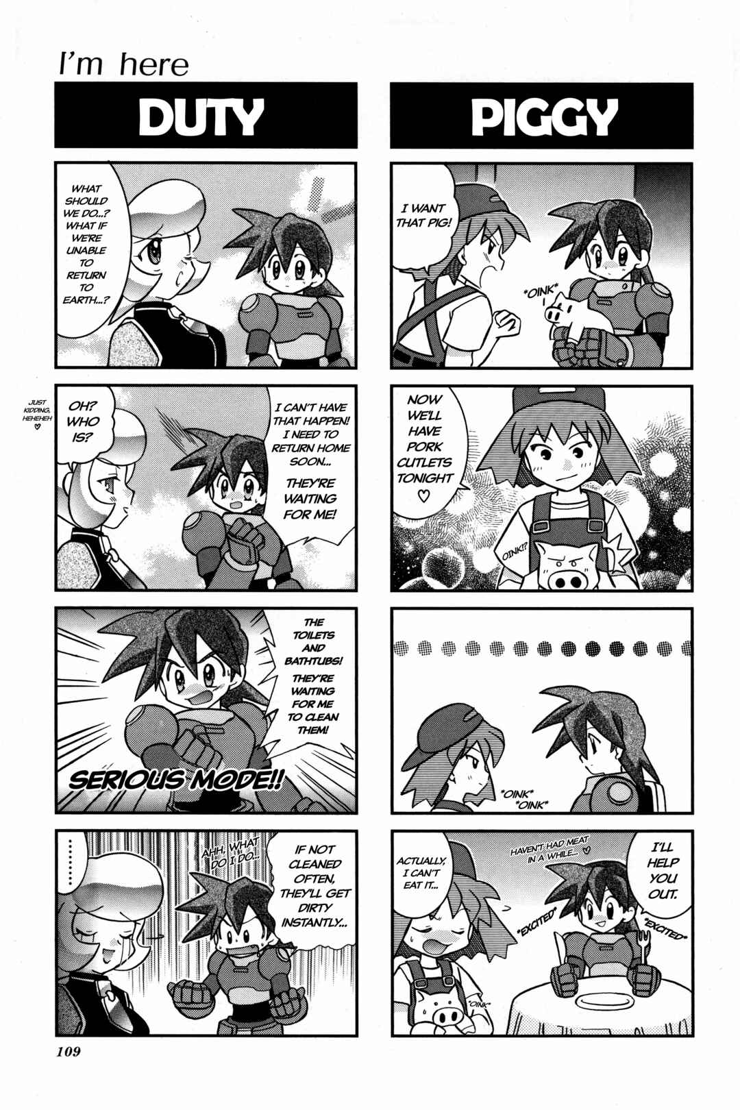 Page 6 Chapter 16 Mega Man Legends 2 4Koma Gag Battle