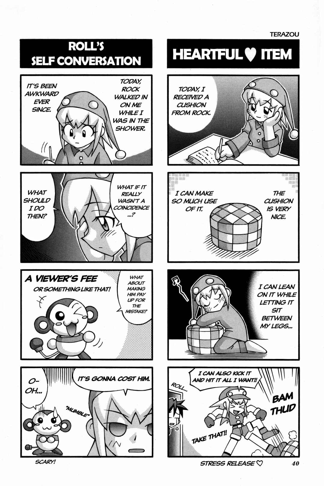 Page 3 Chapter 5 Mega Man Legends 2 4Koma Gag Battle