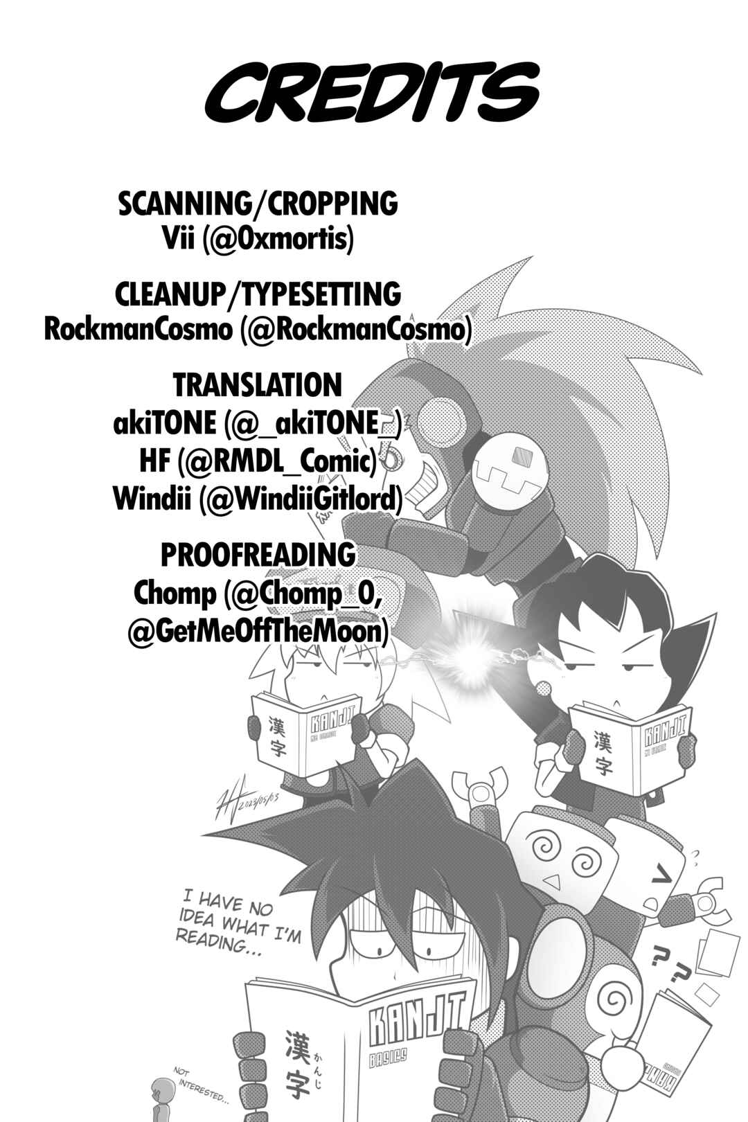 Page 8 Chapter 2 Mega Man Legends 2 4Koma Gag Battle