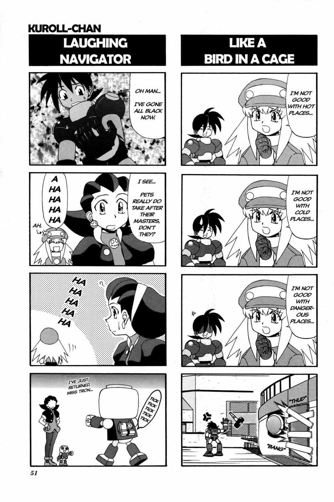 Page 2 Chapter 7 Mega Man Legends 2 4Koma Gag Battle