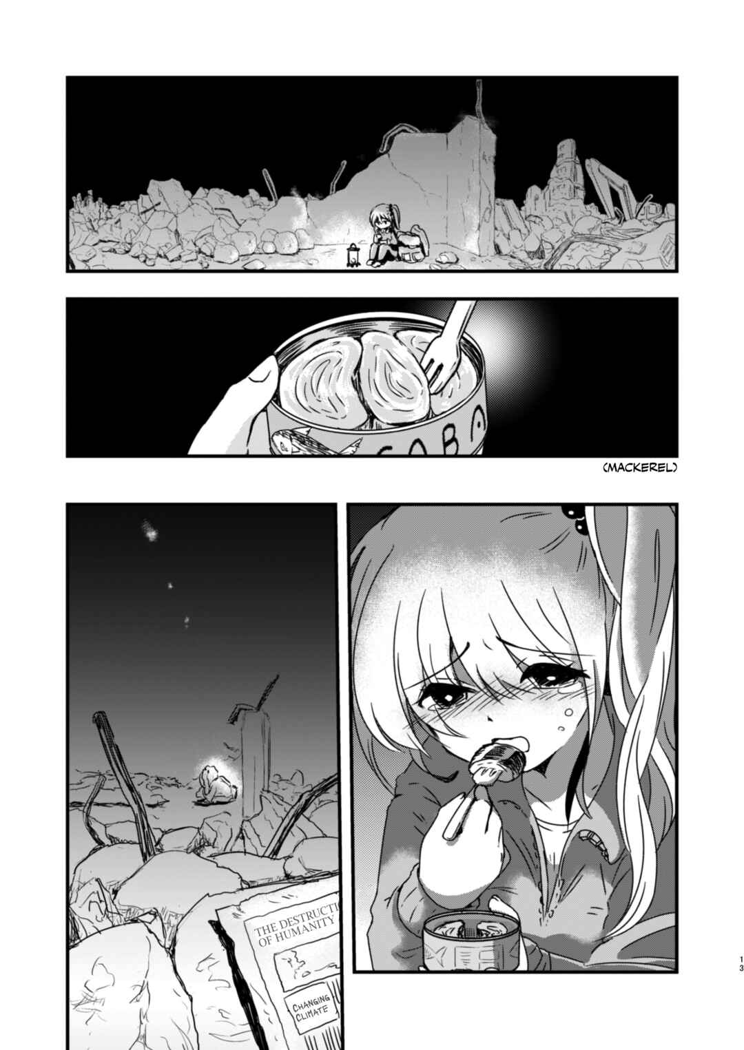 Page 13 Chapter Unknown_cdb9 Hate no Sekai De Issho Ni Gohan Wo