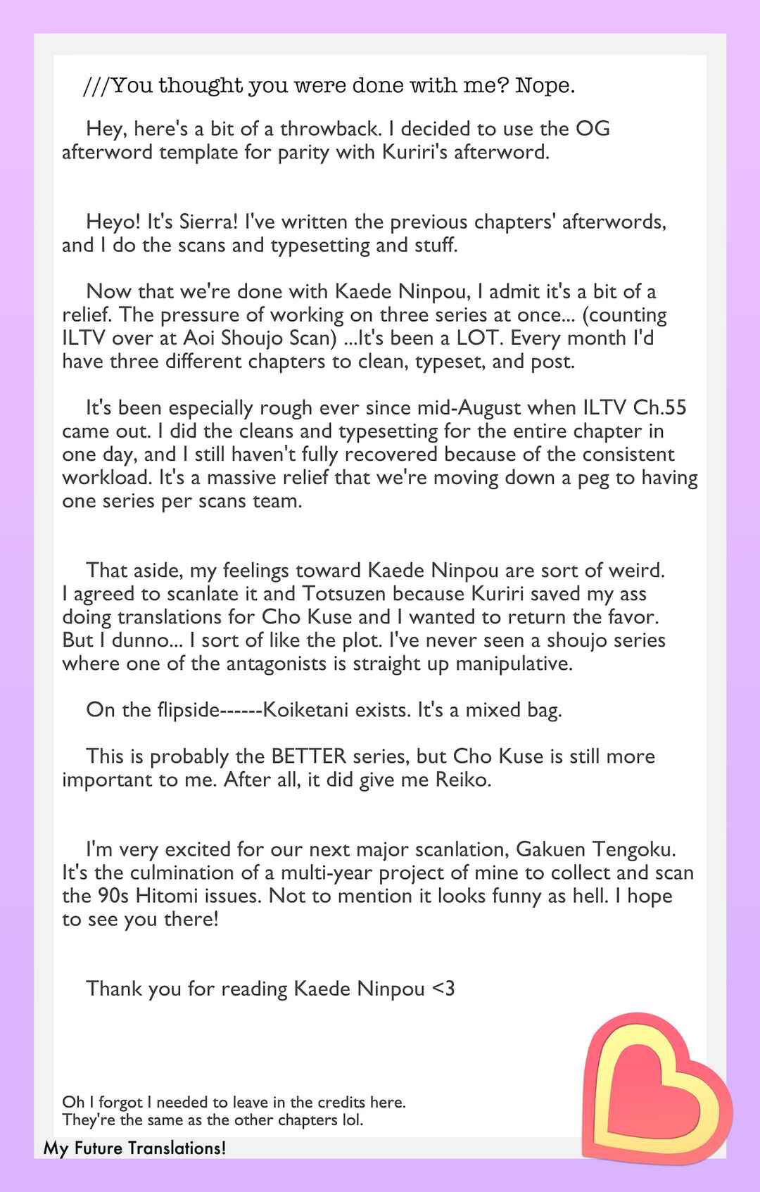 Page 5 Chapter 6.5 Kaede Ninpouchou