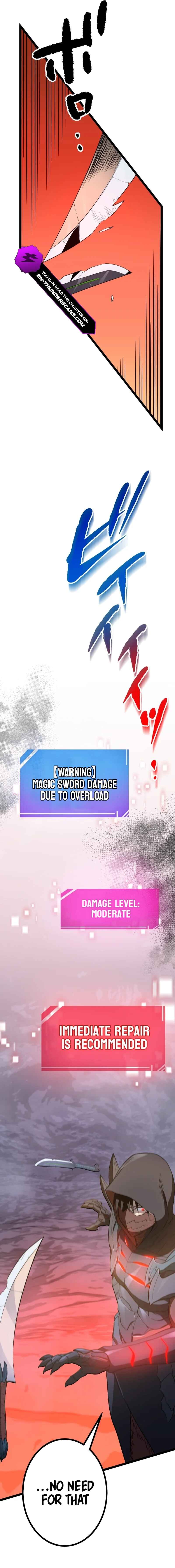 Page 21 Chapter 4 The Legendary Swordmaster: Only I Have the Power to Forge Swords from Monsters