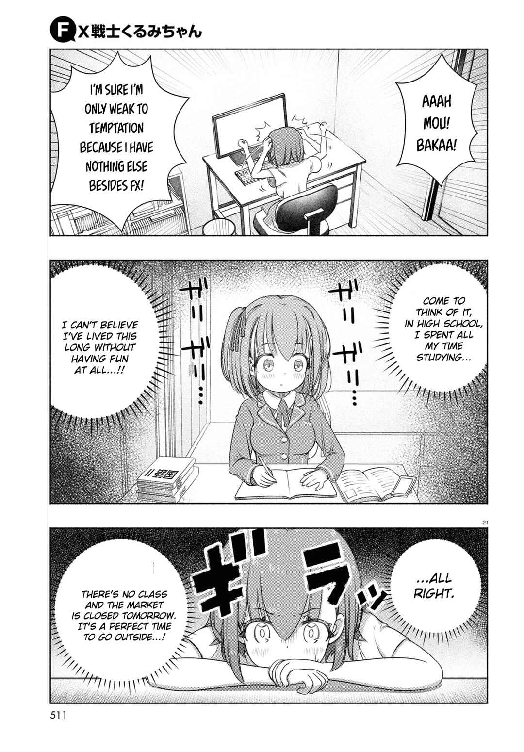 Page 21 Chapter 8 FX Senshi Kurumi-chan