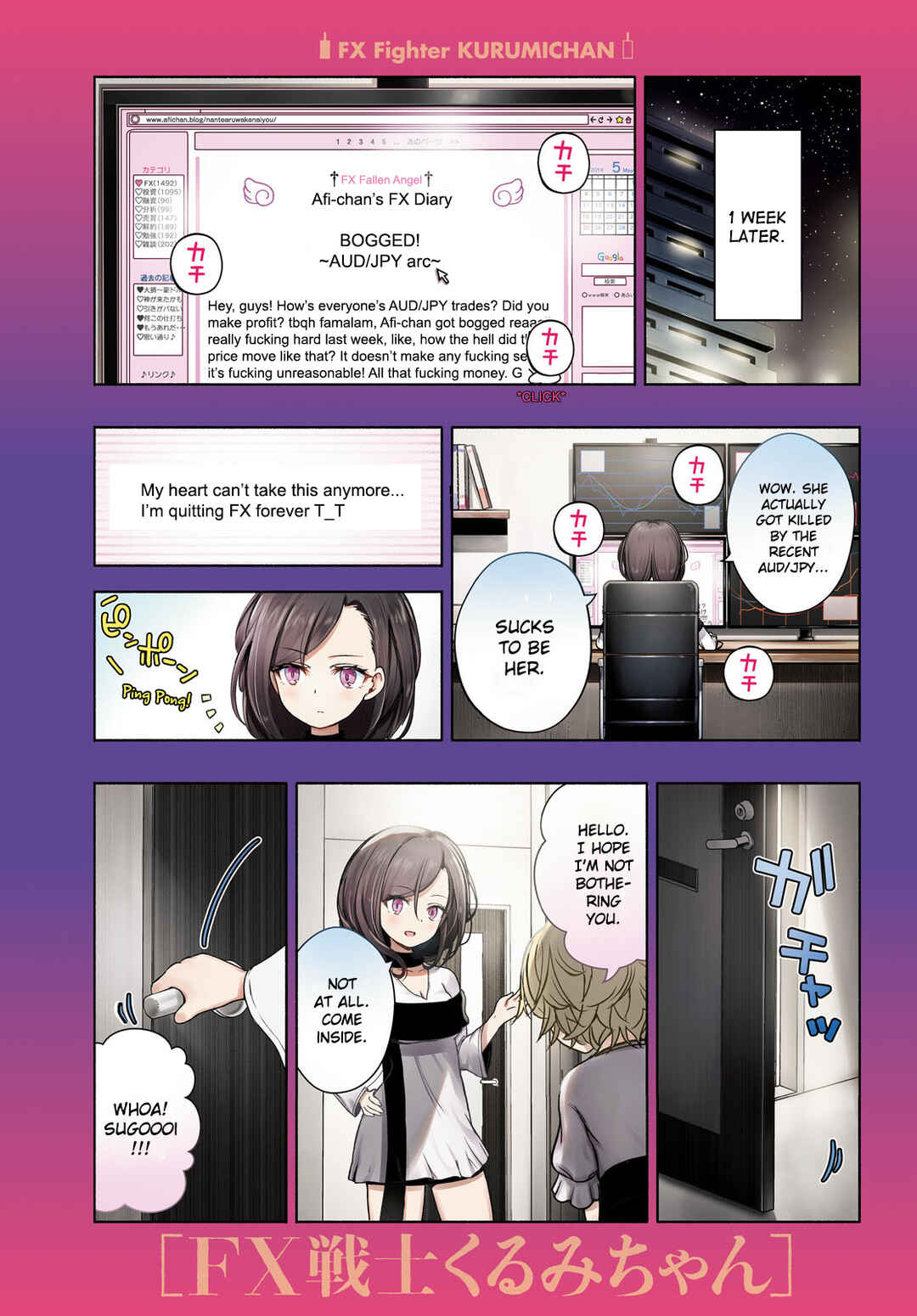 Page 1 Chapter 6 FX Senshi Kurumi-chan