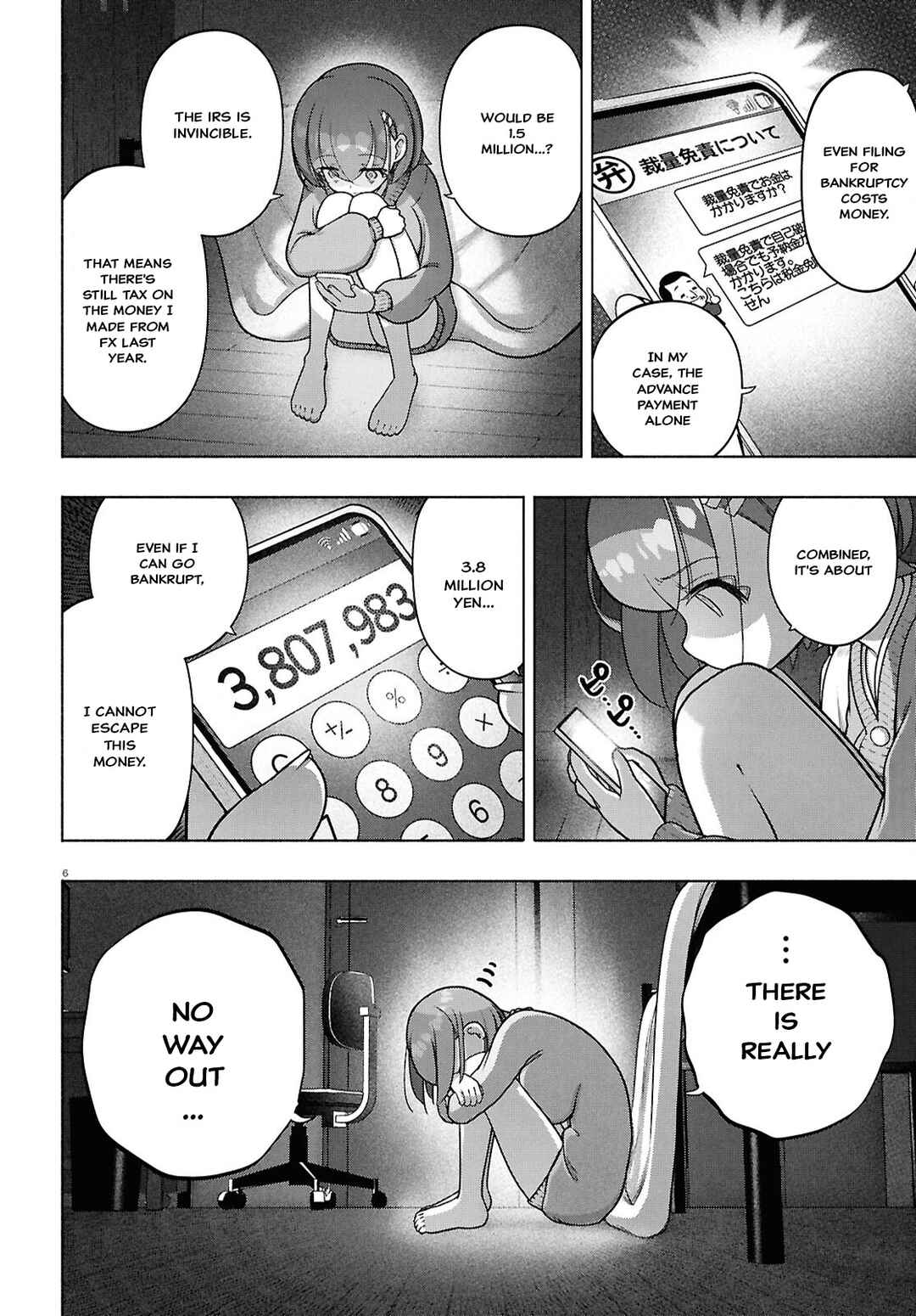 Page 6 Chapter 37 FX Senshi Kurumi-chan