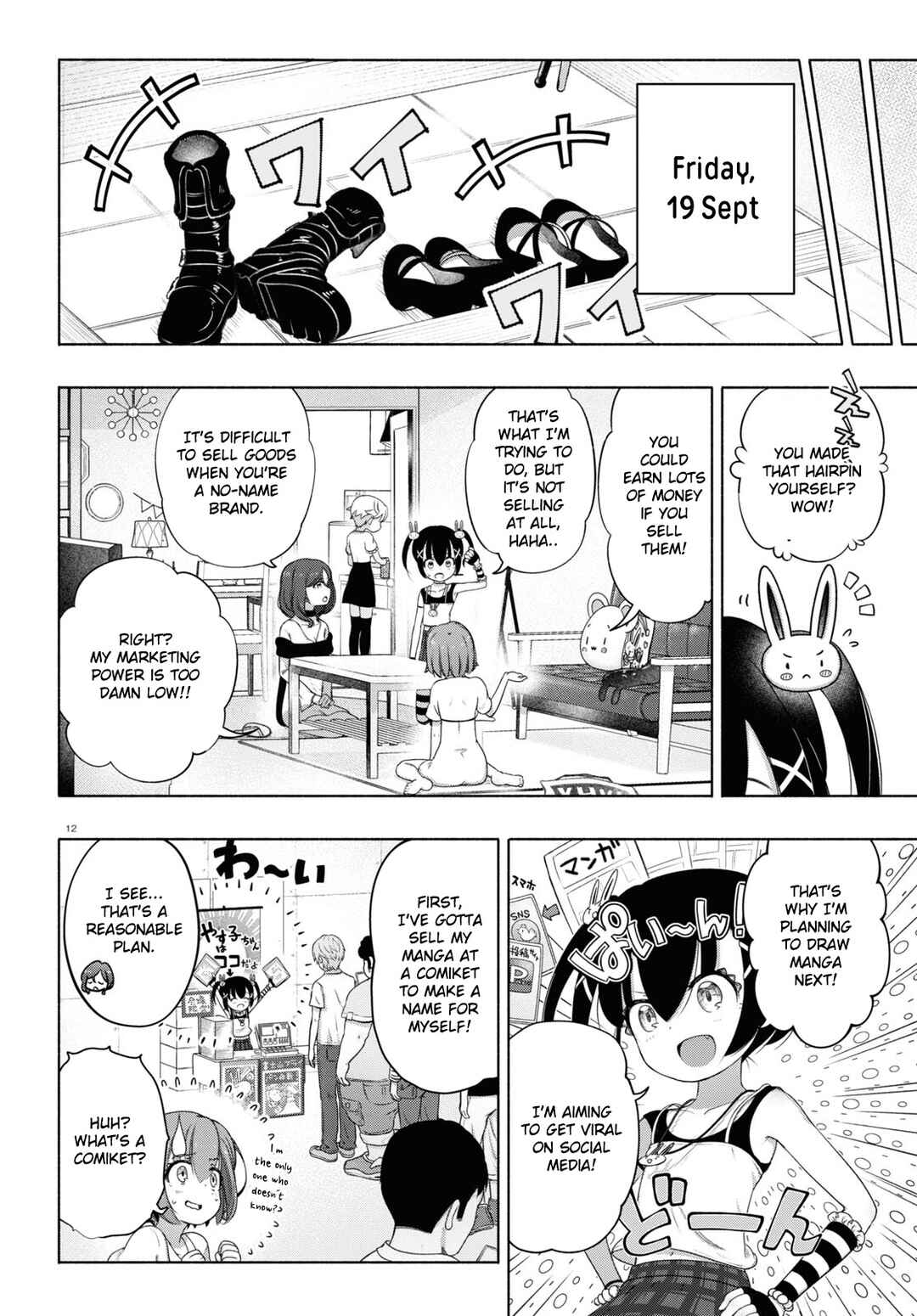 Page 12 Chapter 13 FX Senshi Kurumi-chan