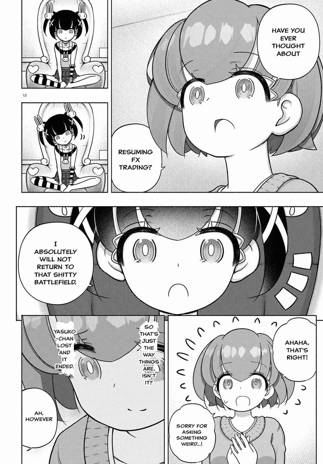 Page 12 Chapter 44 FX Senshi Kurumi-chan