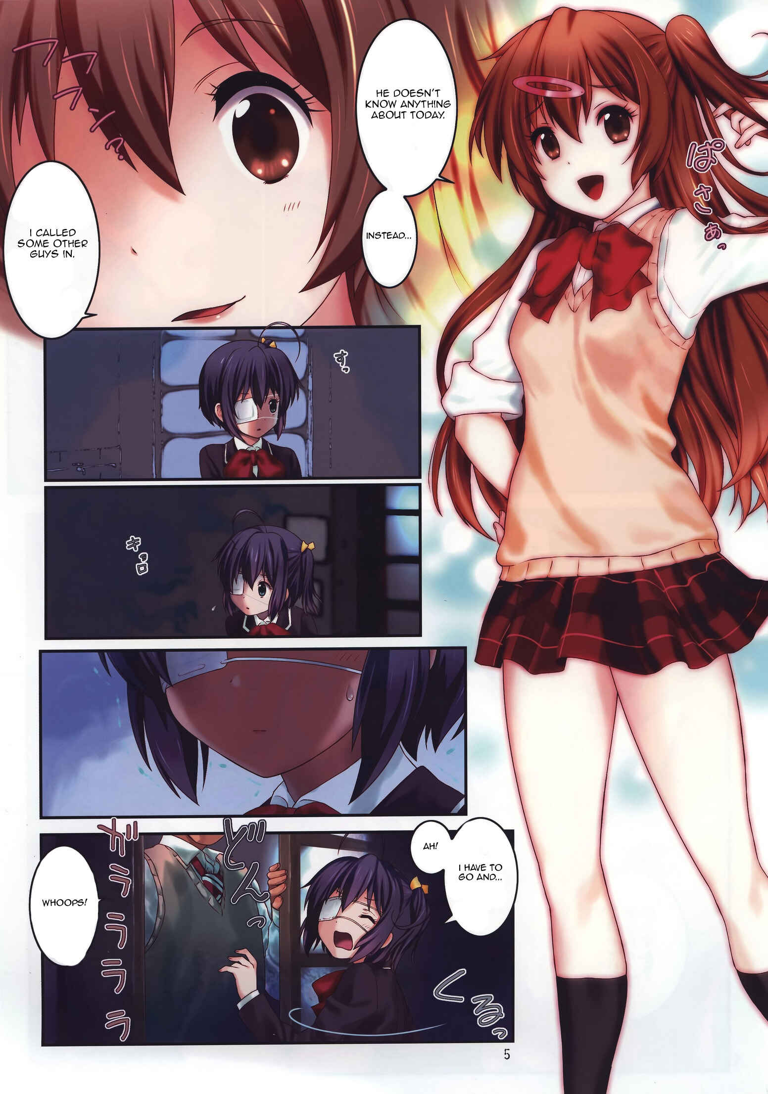 Page 4 Chapter Unknown_b6fc Chuunibyou Demo Koi ga Shitai! - Chuunibyou Demo Make wa Shinai! (Doujinshi)